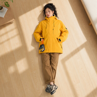 Veste coupe-vent imperméable pour homme, idéale pour le printemps/automne et toutes les saisons, avec capuche, style sportif, pour la randonnée, veste décontractée