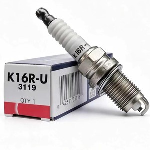 Bujía de Aleación de Níquel <span class=keywords><strong>K16R</strong></span>-<span class=keywords><strong>U</strong></span> Nueva (3280 / OE 90919-01176), Apta para Motores Toyota Corolla y Yaris 1NZFE y 2NZ-FE - Product Image 1