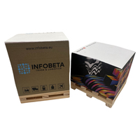 Vente en gros 9*9cm 500 pages couleur bloc imprimé cube de notes autocollantes bloc-notes cube de papier bloc-notes personnalisé cube de bloc-notes avec image