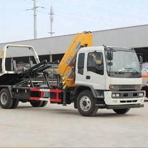 משאית גרר חדשה של ISUZU Euro V FTR עם כושר הרמה וגרירה של 10 טון, משאית חילוץ עם מנוף למכירה - Product Image 6