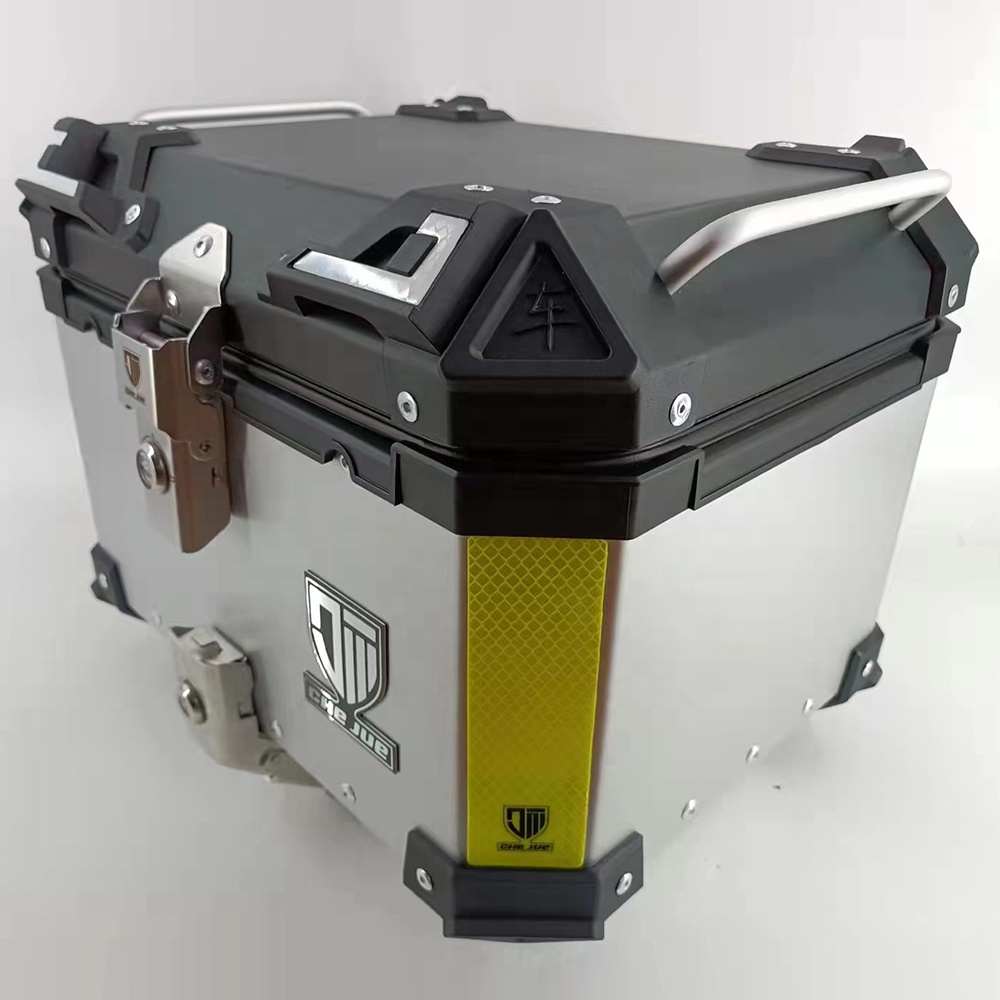 Задняя крышка мотоцикла 45 л, алюминиевый верхний корпус, Большой Багажник мотоцикла