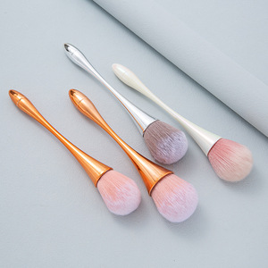 Goblet Rose Gold Xiaoman waist Loose Powder Brush <b>Makeup</b> Brush Blush Soft Hair smudge beauty <b>Tool</b> - Product Image 4