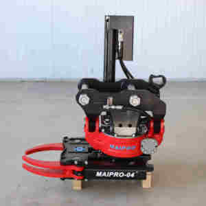 Accessoires de rotateur inclinable pour excavatrice certifiés CE MAIPRO M-07, attache rapide pour excavatrice de 5 à 8 tonnes, matériau Q355B, inclinaison de 180 degrés - Product Image 5