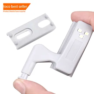 Toco Led Hinge Light For Stainless Steel Cabinet Soft Close Door Hinge Lamp