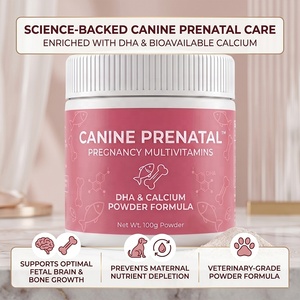 Integratore Multivitaminico Premiscelato Premium per Cani in Gravidanza con DHA e Calcio, Certificato GMP, OEM - Product Image 1