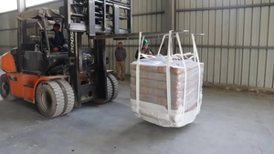 Hesheng buon prezzo 1 Ton 2 Ton plastica PP tessuto fibra di sollevamento Sling personalizzato Soft Pallet - Product Image 6