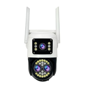 Q929 4MP Dual-Hình Thức An Ninh Máy Ảnh Súng & Bóng Zoom Siêu HD Phát Hiện Chuyển Động 120 ° Toàn Cảnh Xem Thời Tiết Cho Trong Nhà/Ngoài Trời - Product Image 1