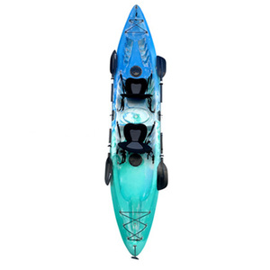 TOLEE New Arrival Innovative Foldable Design <strong>2</strong> <strong>Man</strong> Fishing <strong>Kayak</strong> with Padded Seats High Capacity for Gear - Product Image 2