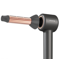 Sèche-cheveux ionique haute vitesse pour salon 130000 tr/min avec diffuseur, 4 réglages de vitesse, pour hôtel et usage domestique, sac de rangement inclus