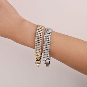 Fashion Cuff <b>Bracelets</b> <b>Copper</b> Alloy Channel Setting Party Jewelry Women's <b>Bracelet</b> - Product Image 4