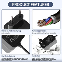 Vente d'usine - Adaptateur secteur standard KR EU US JP, prise murale 5V 4A 20W en ABS, adaptateur secteur avec adaptateurs AC/DC