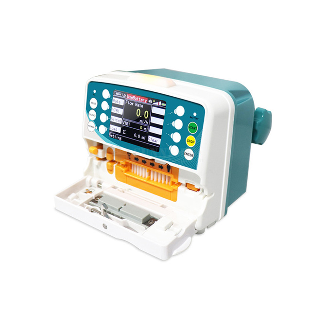 SY-G089-1 Hospital Equipment Micro Visual& Audible Alarms Infusion Pump Infusion Pump Electric Automatic Infusion Pump