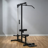 TOPTONS Station de musculation multifonctionnelle avec Lat Pulldown et Rameur