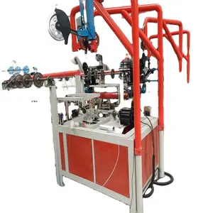 high speed chain link fencing making machine;chain link netting weaving machine