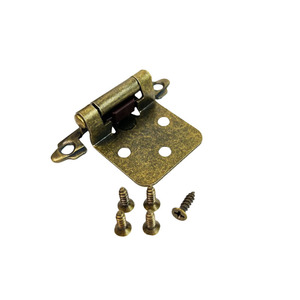 Charnières de porte de placard à fermeture amortie de style américain pour armoires de cuisine et usage hospitalier – Quincaillerie de meubles en gros - Product Image 1