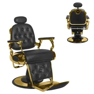 Salon Hair Chair Classic Barber Chairs manufacturer old Style Furniture Poltrona Barber Armchair from barber francesco nera