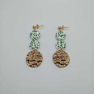 Pendientes de Moda, Acero Inoxidable 316L, Baño de Oro PVD, Joyería Sostenible y Resistente - Product Image 1