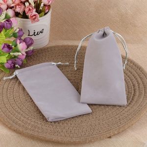 Customizable <b>Heat</b> Transfer Printed Velvet Packaging Bags for Lipstick <b>Combs</b> Mobile Phones Drawstring Closure-Recyclable - Product Image 5