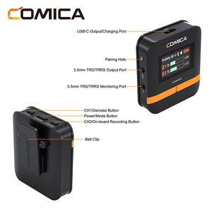 ไมโครโฟน COMICA VM40 แบบ Shotgun – บันทึกเสียงแบบ 48kHz/32-bit Float ใช้งานร่วมกับกล้อง Canon, Nikon, Sony และกล้องวิดีโอสำหรับ YouTube ได้ - Product Image 3