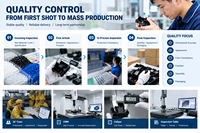 Penutup Pelindung Engsel Kabinet Plastik ABS, Bagian Perakitan Furnitur, Cetakan Kustom Presisi