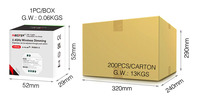 Miboxer PUSH1-3 100-240V 2.4GHz Atenuador Inalámbrico de 3 Zonas CA Triac Controlador LED
