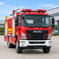 Camion-citerne à eau Isuzu de 3,55 tonnes avec pompe à pression moyenne-basse pour la lutte contre les incendies municipaux (82/128)