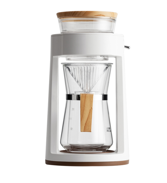 CR8350BD Retro Design Drip Coffee Maker Food Grade Glass Pour Over Coffee Machine for Home Car RV Outdoor Use