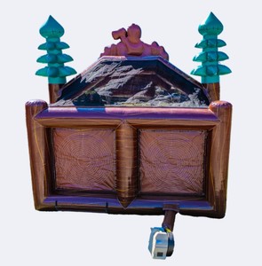 Juego <span class=keywords><strong>de</strong></span> Lanzamiento <span class=keywords><strong>de</strong></span> Hacha Doble Lumberjack Legends - Objetivo Inflable para Lanzar Hachas con 2 Zonas <span class=keywords><strong>de</strong></span> Puntuación, para Fiestas y Eventos - Product Image 6