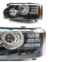 Nouveaux phares LED 6000K 12V pour Vogue L322 2010-2012, côté conducteur et passager, phares automatiques