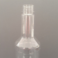 Bouteilles en plastique PET de 1 L (33 oz) avec bouchon à anneau inviolable, logo personnalisé pour l'emballage de jus, de miel et d'eau minérale