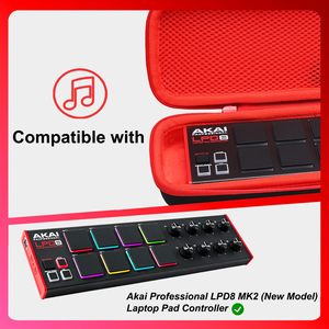 Bolsa de almacenamiento duro portátil para <span class=keywords><strong>AKAI</strong></span> LPD8 USB <span class=keywords><strong>MIDI</strong></span> <span class=keywords><strong>Controller</strong></span> Estuche de transporte - Product Image 2