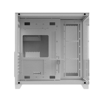 ALSEYE New Design Glass Side Mid Tower ATX Computer PC Case Paladin-W White Color Gaming Case