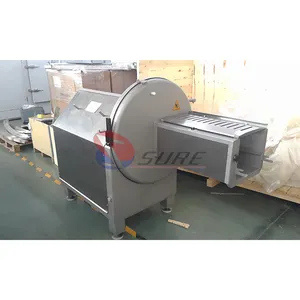 Meat Roll Machine Industrial Pork Beef Bacon Slicing Meat Roll Cutting Machine Fully Automatic Industrial Meat Slicer Machine