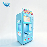 Nouvelle machine à barbe à papa entièrement automatique, pour des barbes à papa moelleuses, écran tactile multilingue, couleur personnalisable, idéale pour centres commerciaux, zoos et fêtes foraines.