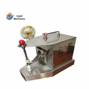 Popular maquinaria de procesamiento de cítricos máquina peladora de naranjas eléctrica