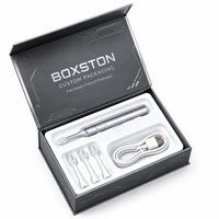 Boîte d'emballage en carton personnalisée de luxe pour brosse à dents électrique, imperméable, avec doublure en éponge, fermeture magnétique, boîte cadeau rigide