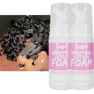 Espuma para Peinar Cabello Rizado de Marca Privada, Control del Frizz, Hidratante y Definidora de Rizos, Crema para Cabello, 60 ml, Tamaño Viaje - Product Image 5