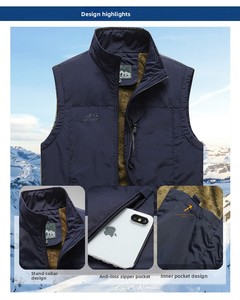 <span class=keywords><strong>Gilet</strong></span> in <span class=keywords><strong>Lana</strong></span> Taglie Forti all'Ingrosso, Logo Personalizzato, Giacca Senza Maniche per Esterno, <span class=keywords><strong>Gilet</strong></span> Impermeabile per Caccia e Pesca, <span class=keywords><strong>Gilet</strong></span> da Lavoro per <span class=keywords><strong>Uomo</strong></span> - Product Image 5