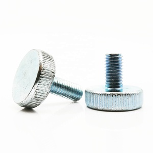 M3 M4 M5 M6 M8 M10 DIN653 GB835 Níquel Acero al carbono Moleteado Cabeza plana Apretar a mano Tornillo <span class=keywords><strong>de</strong></span> pulgar Tornillo <span class=keywords><strong>de</strong></span> ajuste sin herramientas - Product Image 4