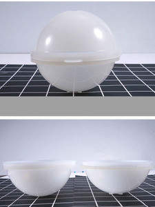 Moule sphérique en résine hémisphère sphérique, 5110mm, boule sphérique, décoration de <span class=keywords><strong>gâteau</strong></span>, résine cristal, colle de Silicone, aromathérapie pour moule 3D - Product Image 2