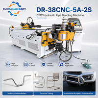 Máquina Automática para Doblar Tubos Metálicos, Máquina Hidráulica CNC para Doblar Tubos, para Fabricación de Barras Anticolisión para Manillares de Motocicletas y Automóviles