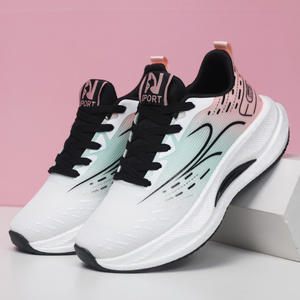 Nuevas Zapatillas Deportivas de Piel Genuina Ligeras para Primavera/Otoño, Transpirables, con Malla, Antideslizantes, Ideales para Parejas - Product Image 1