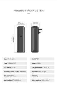 扩散器插入黑油点胶机家用除雾器家用电芳香分散液 - Product Image 4