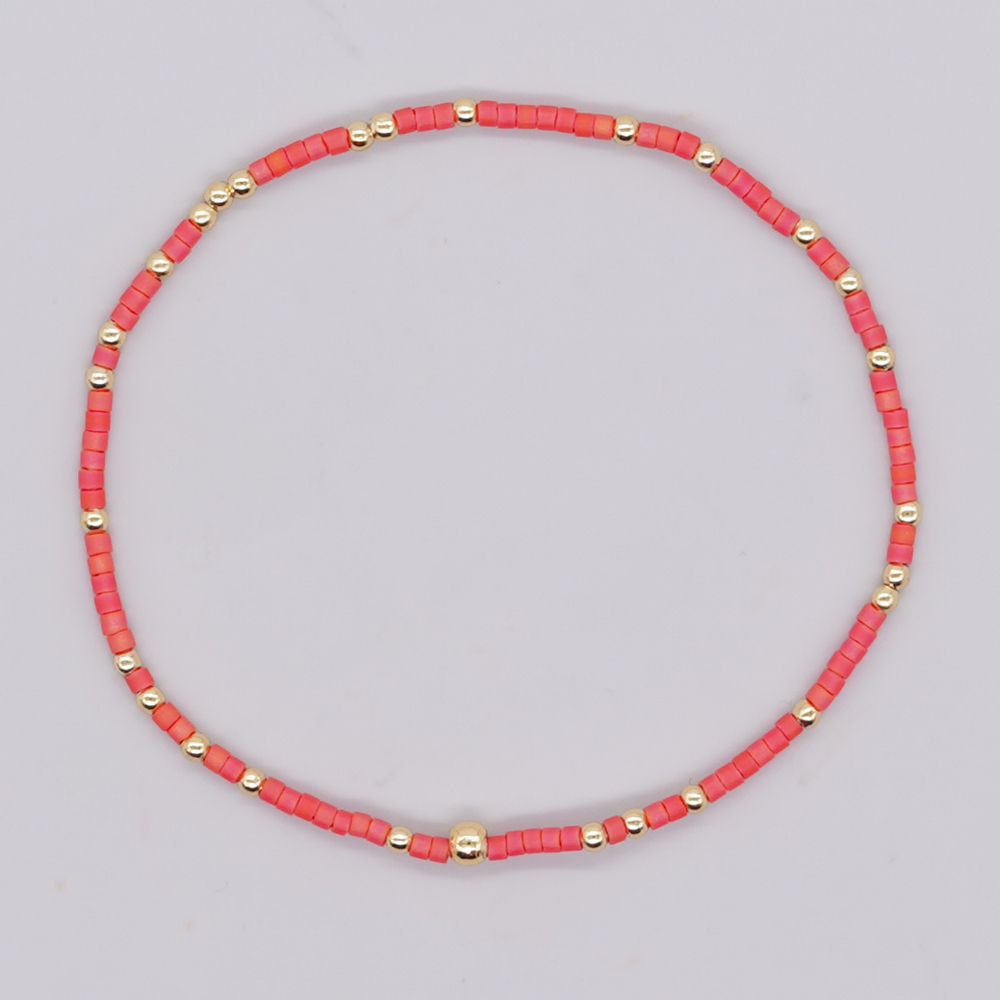 Popular Bohemian Trendy Multi Miyuki Beaded Bracelets Rainbow Jewelry ...