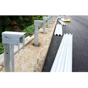 Mạ kẽm đường cao tốc hộ Lan Tôn sóng Kích thước Q235 kim loại chùm An toàn Đường Bộ rào cản Phụ Kiện Giá Nhà cung cấp Trung Quốc - Product Image 6