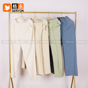 Pantaloni Casual Estivi Vintage Geryon per <span class=keywords><strong>Donna</strong></span>, Abbigliamento Usato, Vestiti di Seconda Mano, Balle da 45kg MOQ per Esportazione - Product Image 2