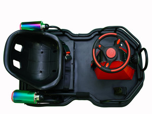 Kart à dérive électrique pliable populaire pour enfants, puissance 350W, tension 36V, quatre roues en plastique avec cadre en acier - Product Image 6