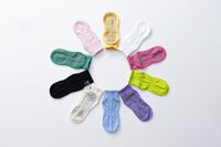 Nouvelles Chaussettes de Yoga Antidérapantes en Coton Épais et Respirant avec Broderie Tendance 2024 pour Pilates Professionnel et Entraînement Corporel