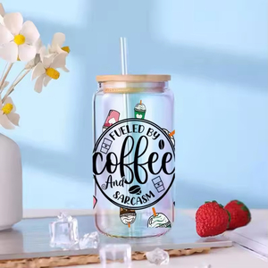 Wholesale Tumbler Transfer No Heat Needed Waterproof UV DTF Cup Wrap Transfers 16 oz Coffee Mug <b>Flower</b> <b>Sticker</b> Label - Product Image 4
