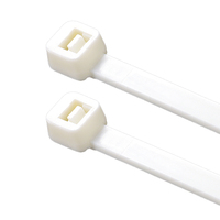 Attaches-câbles industriels en nylon 66 ignifuge 94V-0 KSS CV-150V0 blancs autobloquants, longueur 150 mm, largeur 3,6 mm – Vente chaude